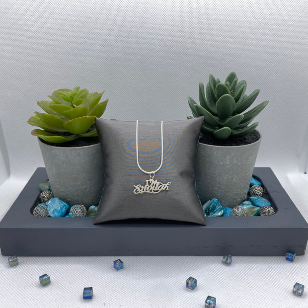 I'm Enough Pendant .925 sterling silver image 1