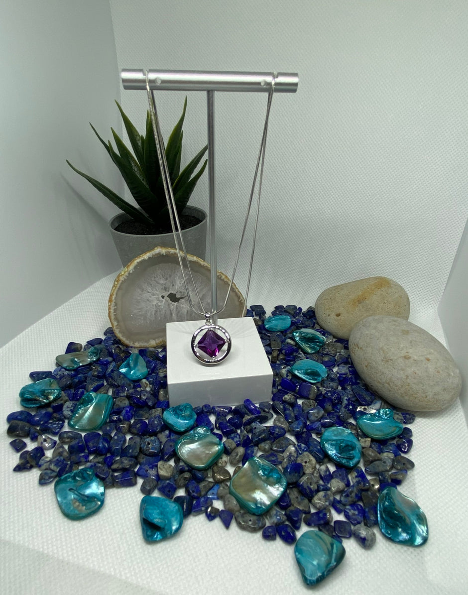 NA Service Symbol with colored CZ stone image 5