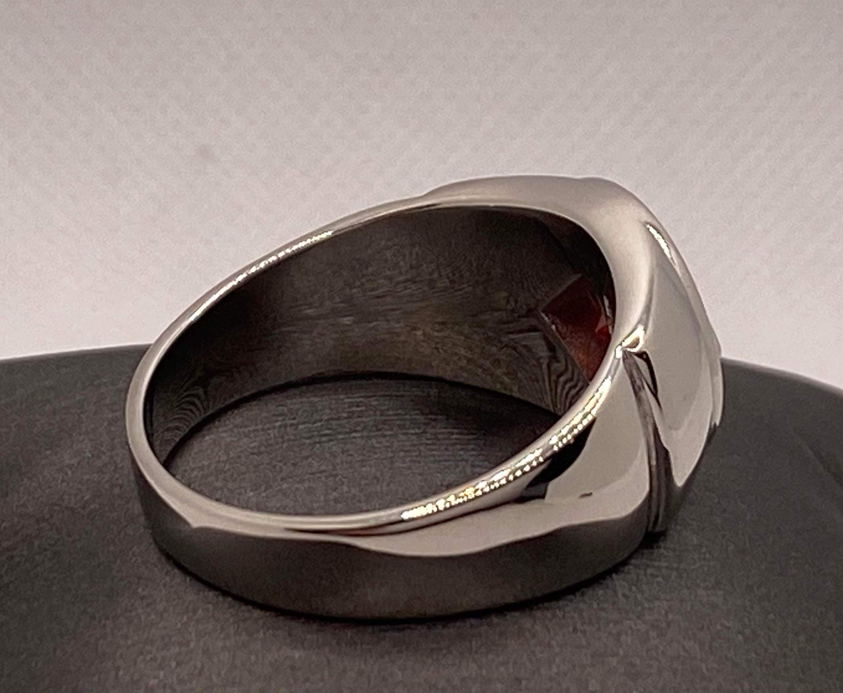 Large Men's NA Service Symbol Ring image 5