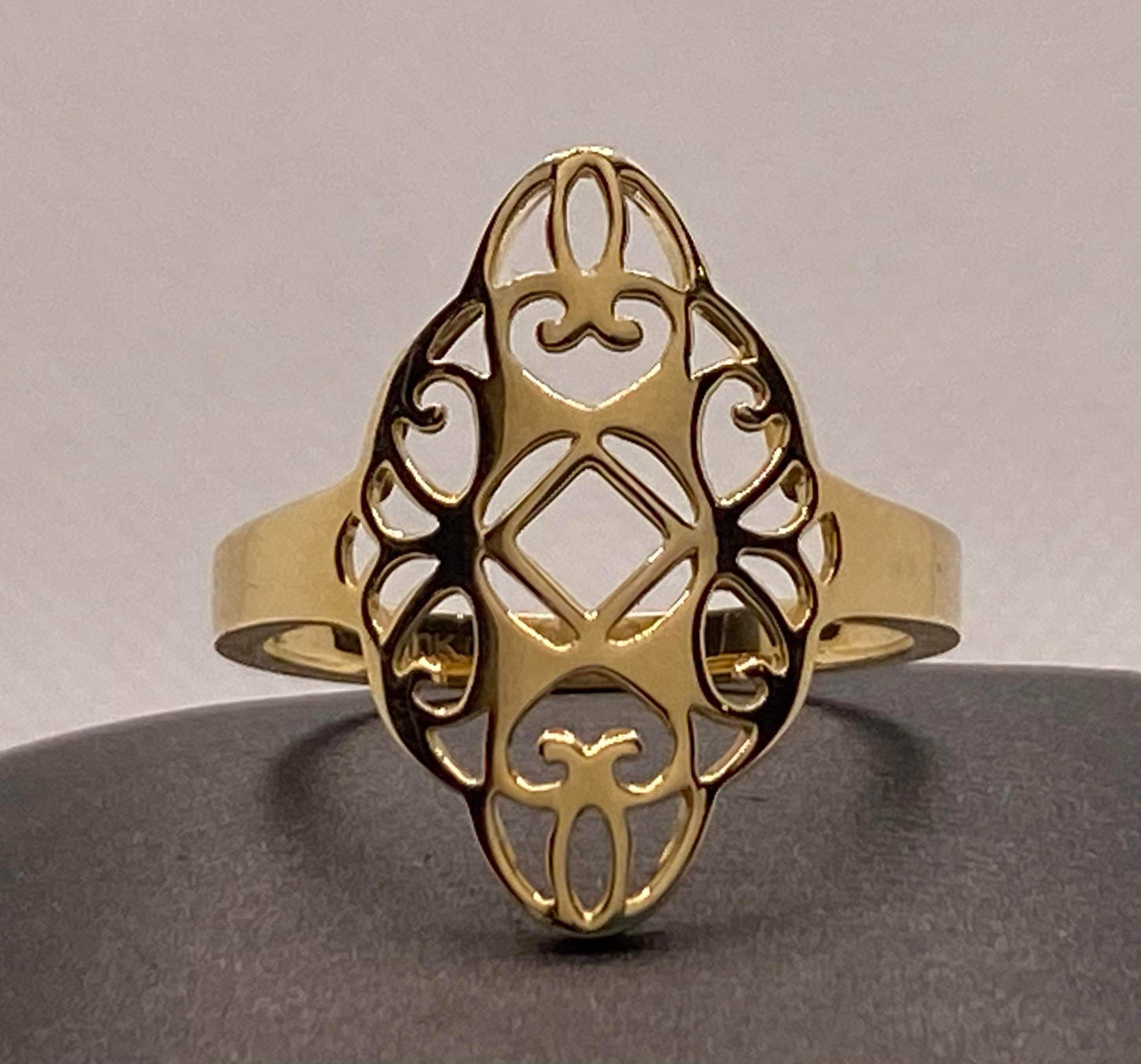 Filagree 10K NA Ring image 0