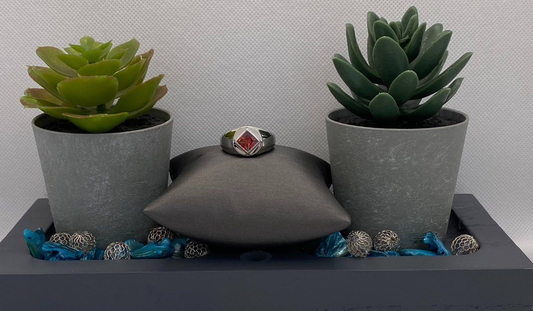 Large Men's NA Service Symbol Ring image 2