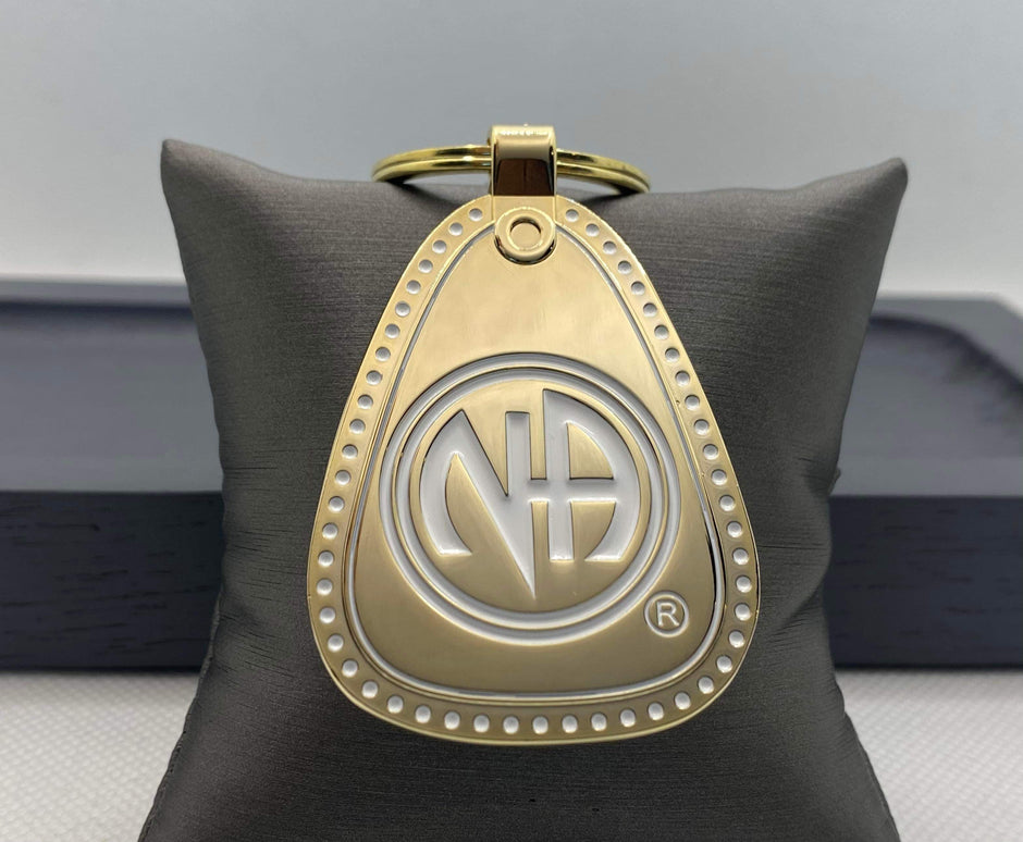 NA Large Medal Key Tag One Decade image 2