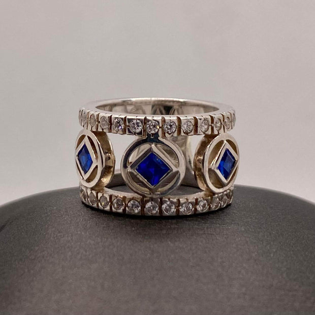 NA Service Symbol Band Ring (NAP-44) image 0