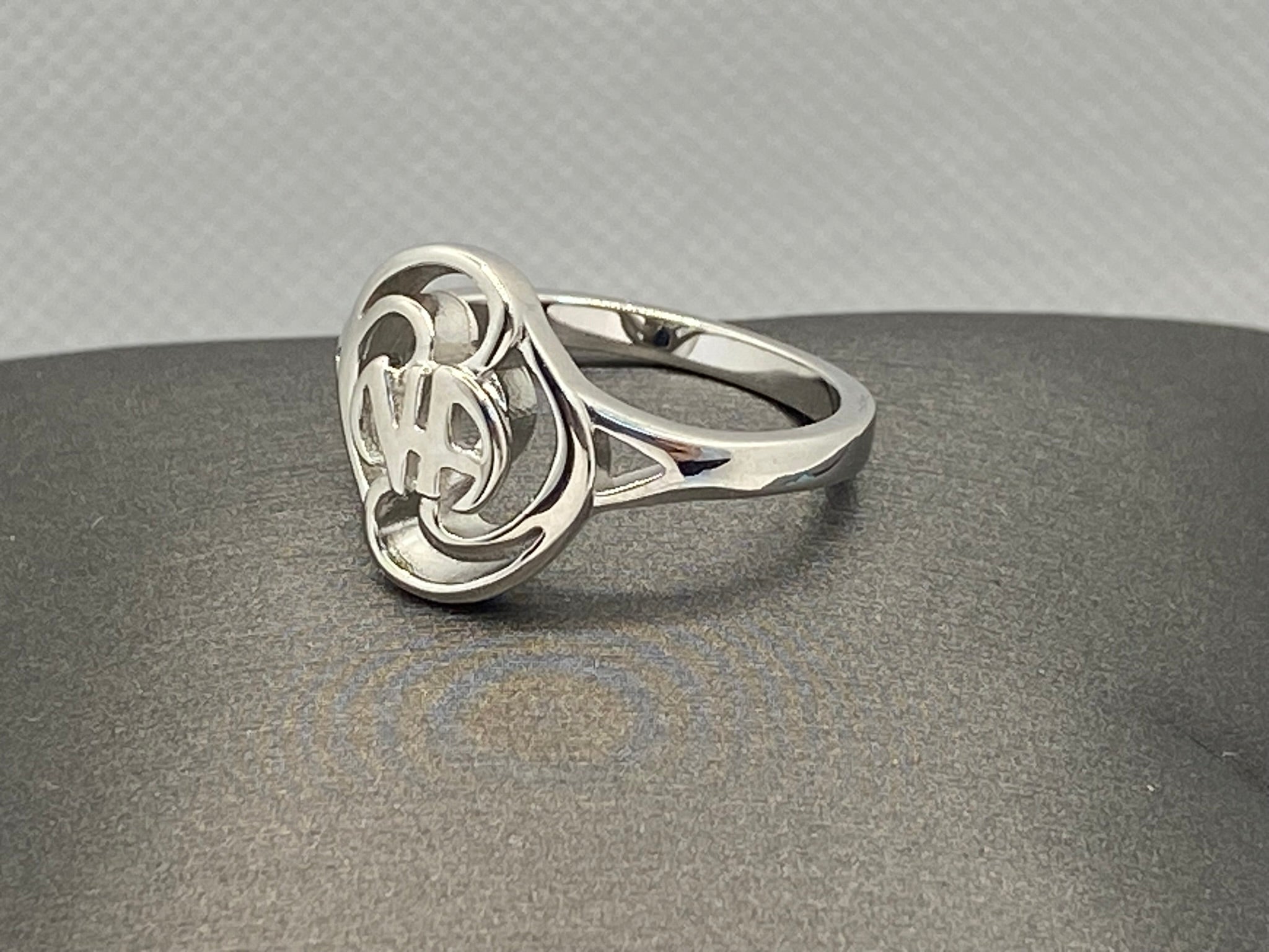 NA Swirl Ring .925 Sterling Silver NAR-33 image 2